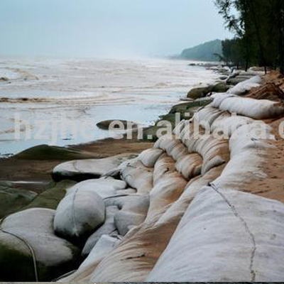 падпорная сценка з геатэкстыльнага мяшка