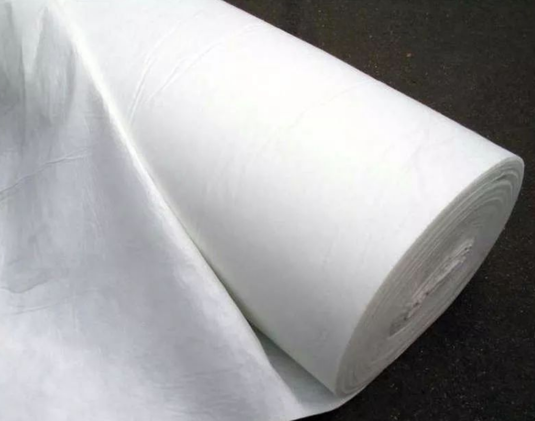 Polyester filament geotextile